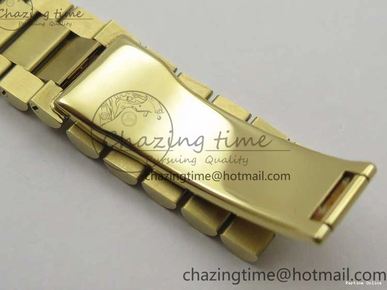 1218 Day-Date 40mm 228239 BP New Dial Version 904 YG Silver Stick Markers Dial on YG President Bracelet A Sophisticated 2807